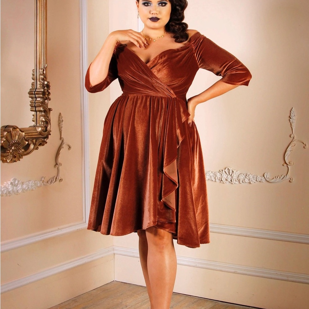 Pinup Girl Clothing Monica Swing dress size Small